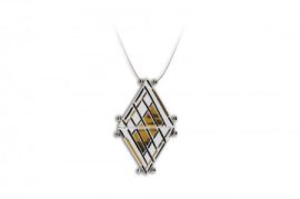 Hollóházi Porcelán nyaklánc Diamant 9476--2821