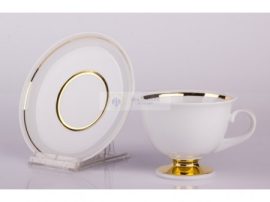 102 Tea Csésze+Alj 6201/ARANY CSÍK