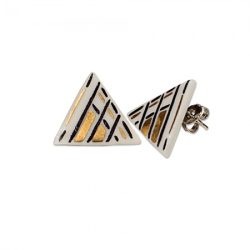 Hollóházi Porcelán Fülbevaló Diamant 9494-2821 