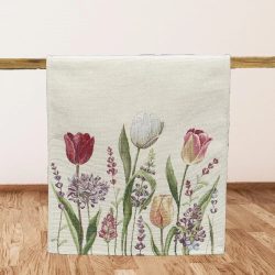 Tavaszi tulipánmező asztali futó, 37x100 cm Tavaszi tulipánmező asztali futó, 37x100 cm