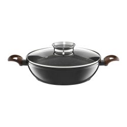 Ambition Darkwood mély serpenyő fedővel 28 cm Ambition Darkwood mély serpenyő fedővel 28 cm