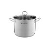 Ambition Acero magas fazék üveg fedővel 28 cm 13.5 l